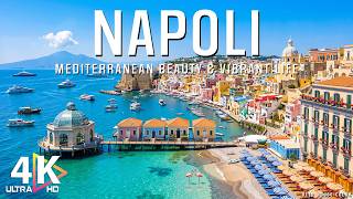 Napoli Summer 4K 🇮🇹 Blue Coast, Sunny Beaches & Mediterranean Sea Relaxation UHD