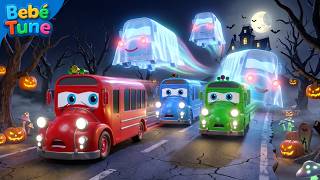 Ghost Bus Go Away! 👻🚌 | Funny Ghost Bus Song for Kids | Bebetune Nursery Rhymes