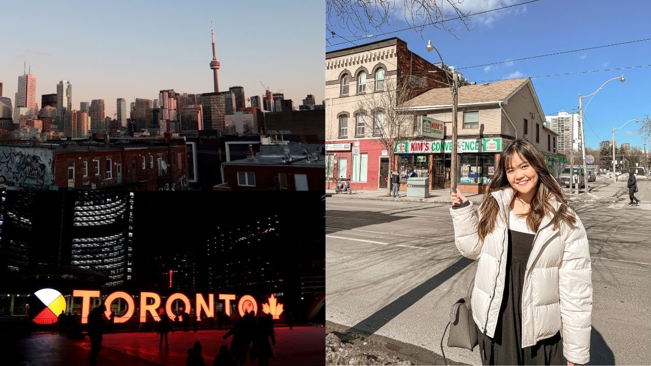 Spring in Toronto 🌿 - Kim's Convenience, Kensington Market, Food etc. | Vlog