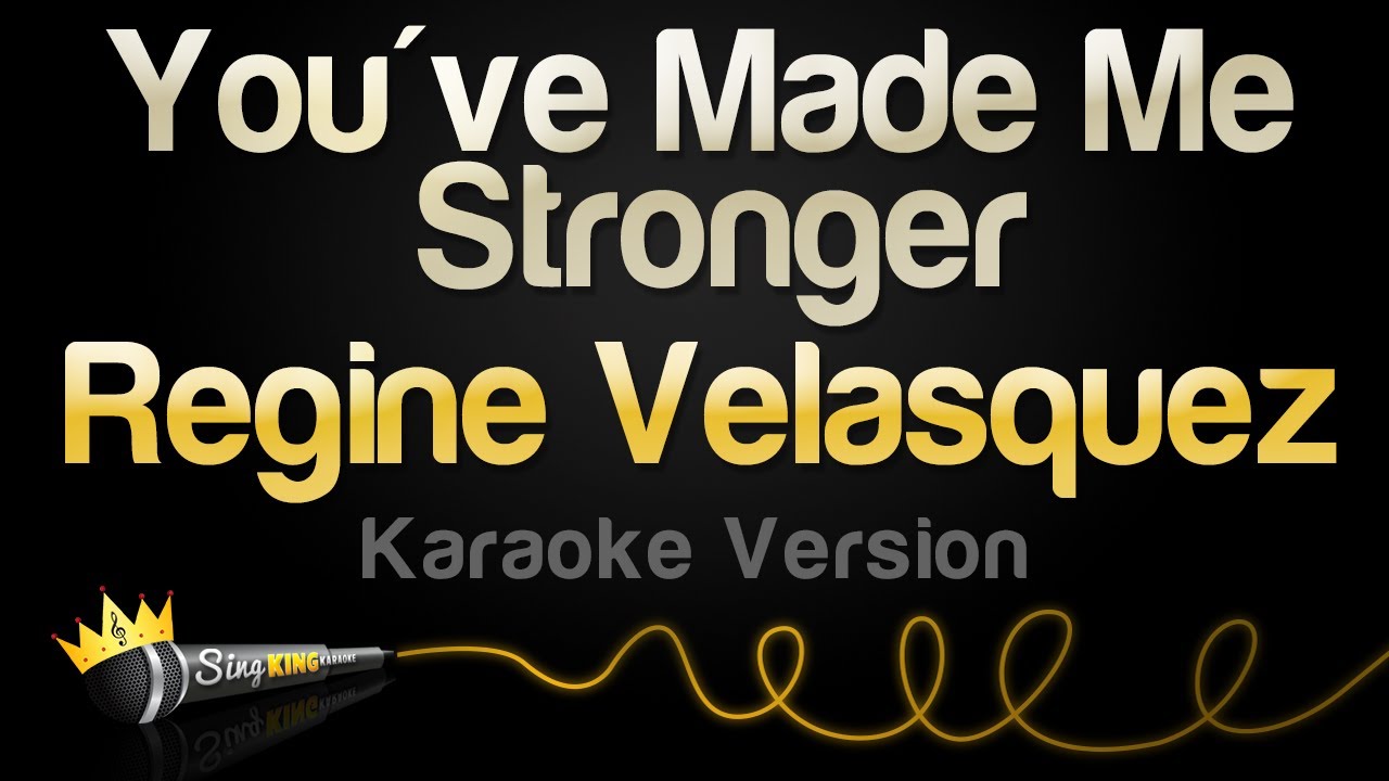 Regine Velasquez - You've Made Me Stronger (Karaoke Version)