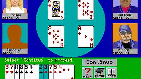 Hearts (John Comeau, Villa Crespo Software) (MS-DO...