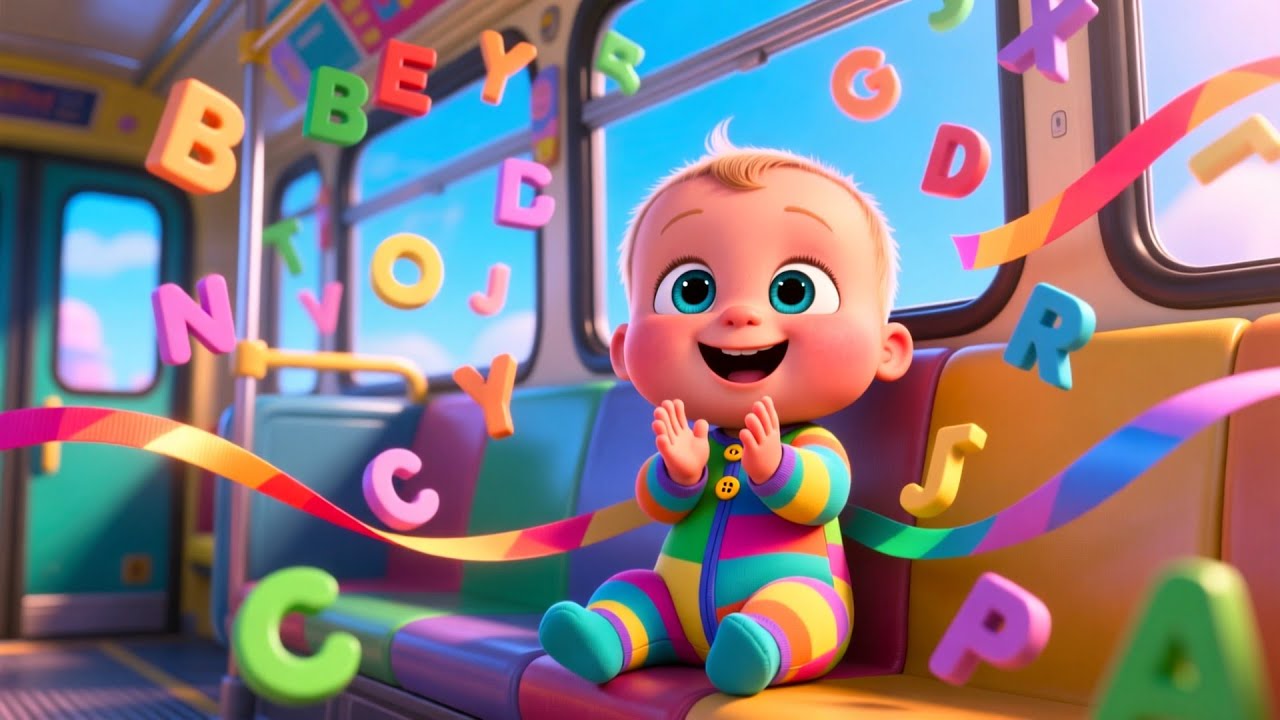 Beep Beep! Busy Bus 🚌🎶 Fun Bus Song for Kids | UK Nursery Rhymes