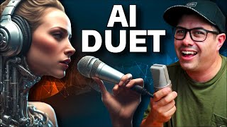 Singing A DUET with AI Vocals  Sounds WAY TOO REAL!