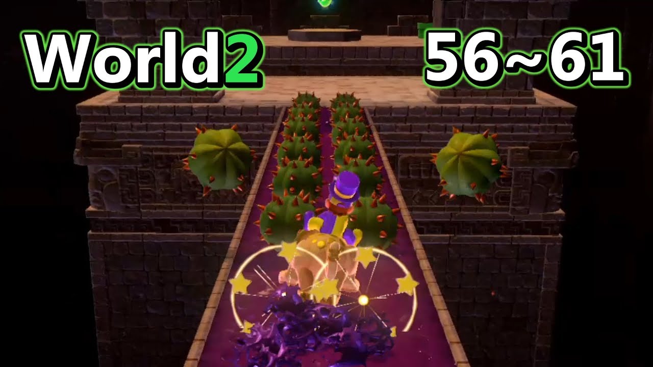 파워문 100%까지! 모래 왕국 56~61 - 슈퍼마리오 오디세이 #32(NSW) [레비]