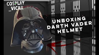 Unboxing screen accurate Darth Vader Helmet from Empire Strikes Back