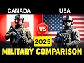 Canada vs USA Military Power Comparison 2025 | USA vs Canada Military Power 2025 | #usa #canada