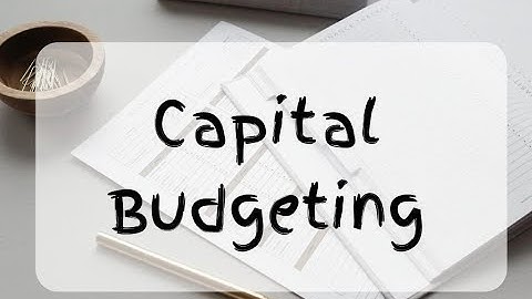 Capital Budgeting (Introduction + Payback Period) Financial management part 1