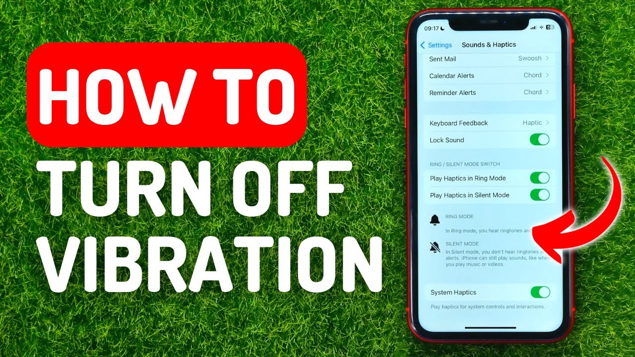 How To Turn Off Vibration On IPhone YouTube