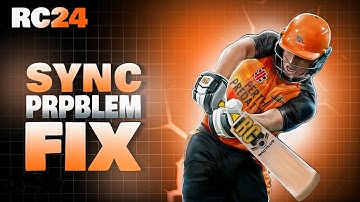 RC24 5 REASONS of Cloud SYNC Problem  | Real Cricket 24 Syncing Problem Solution