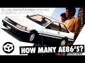 Toyota ae86  how many did they make and a brief history  juicebox unboxed 62