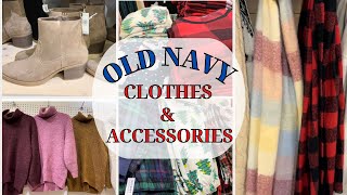 OLD NAVY SHOP WITH ME | CHRISTMAS PJS | CLOTHES | ACCESSORIES
