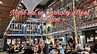 Night out with Family and friend in Shoryu Restaurant Carnaby Street London