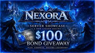Nexora RSPS Is Here ⚔️ Full Server Showcase + $100 Bond Giveaway