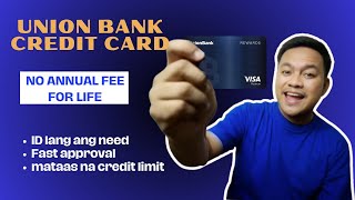 NO ANNUAL FEE CREDIT Card application for Beginners l UNION BANK REWARDS PLATINUM CARD Philippines
