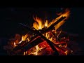 Black Screen Fireplace 🔴 LIVE 🔥 Deep Sleep Fire Sounds | No Light, Pure Relaxation