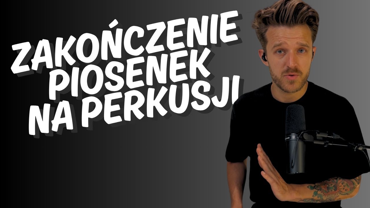 Sposoby na zakończenie piosenek na koncertach na perkusji [LEKCJA
