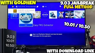 Download PS4 9.03/10.01/10.50 Jailbreak with GoldHEN |How to jailbreak PS4 10.50