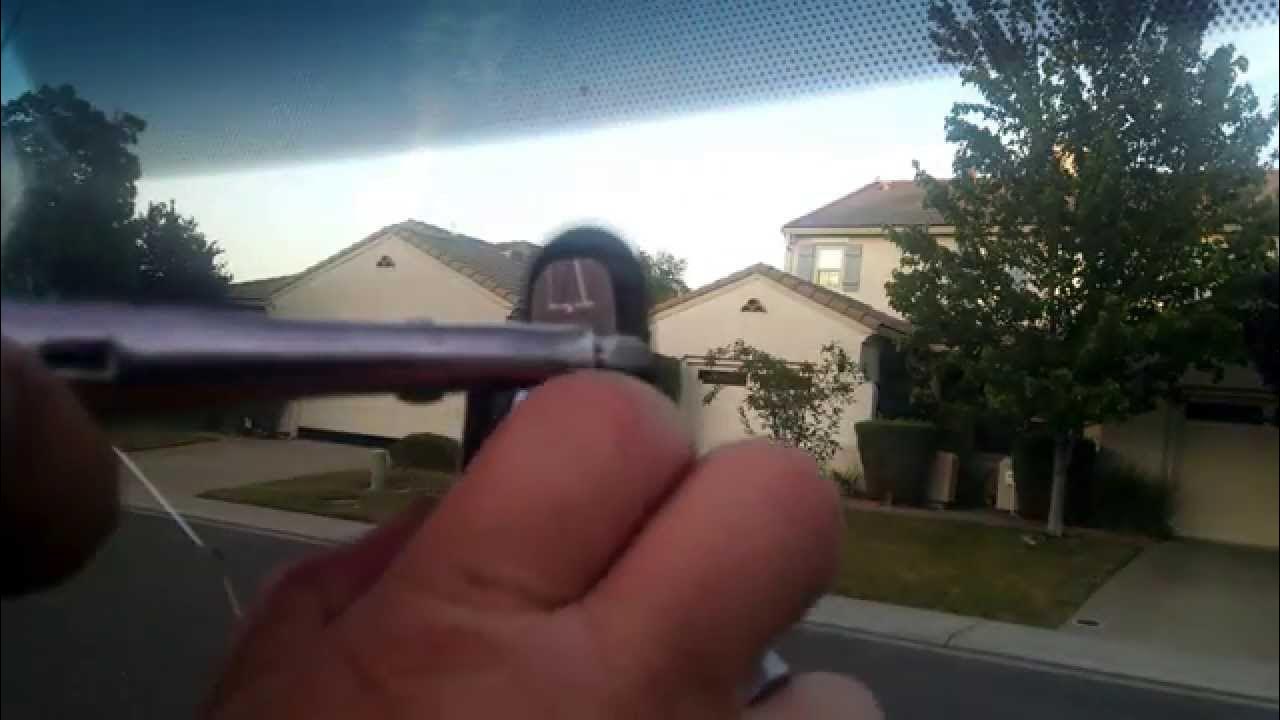 How To Remove the Rear View Mirror Button On Subaru Legacy YouTube