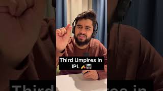 Third Umpire in IPL 🏏📺