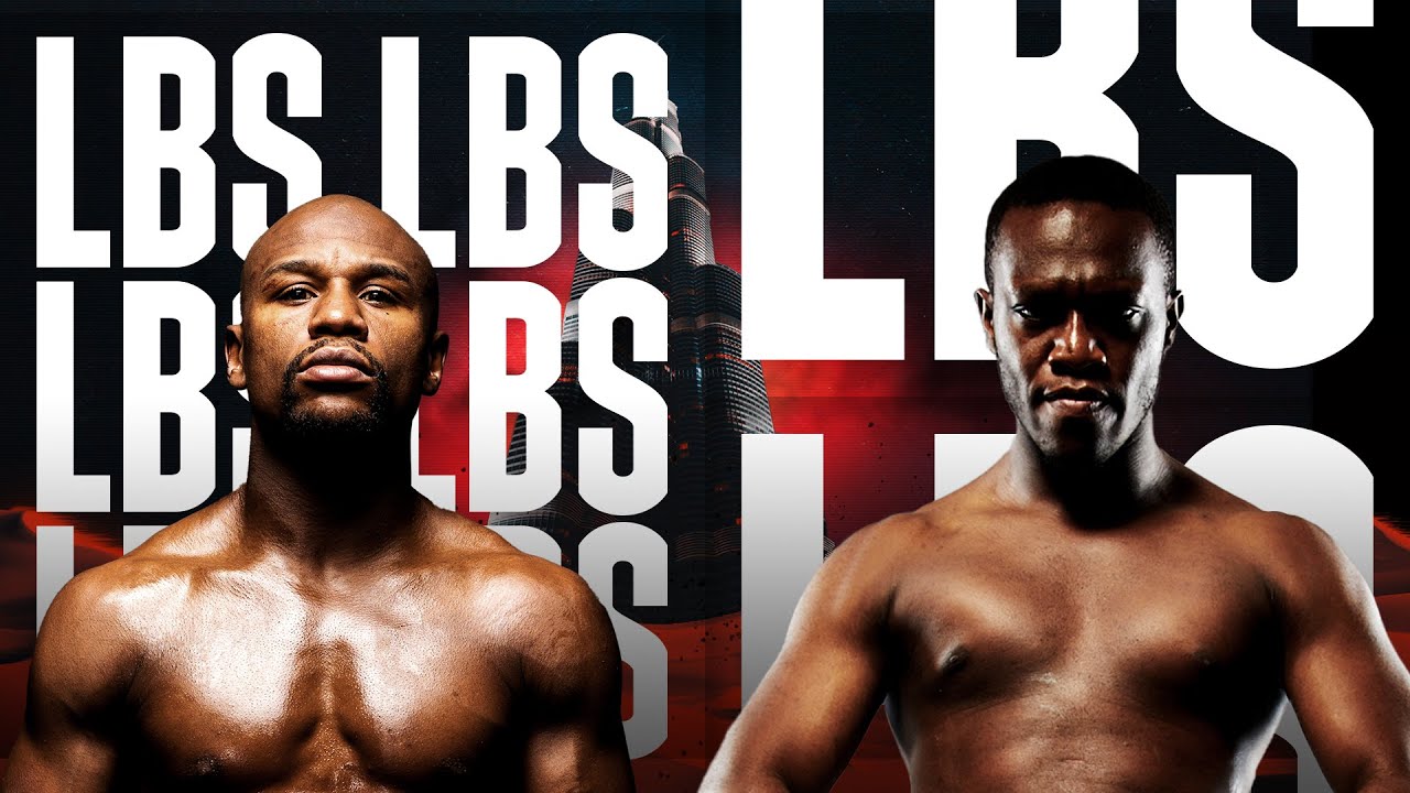 Floyd Mayweather vs Deji Olatunji on weight in Dubai (video)