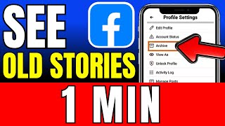 How To See Old Stories On Facebook 2026 (Fast And Easy)