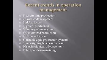 BBA SEM 5 PRODUCTION & OPERATION MANAGEMENT  PART 4 PREPARED BY NIDHI RAVAL