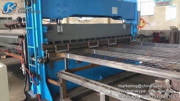 Automatic fence mesh welding and bending machine DP-FP-2500AN