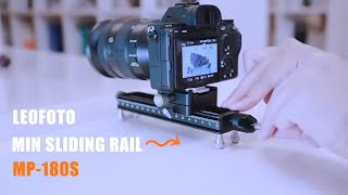 Leofoto Mp180s Mini Sliding Rail