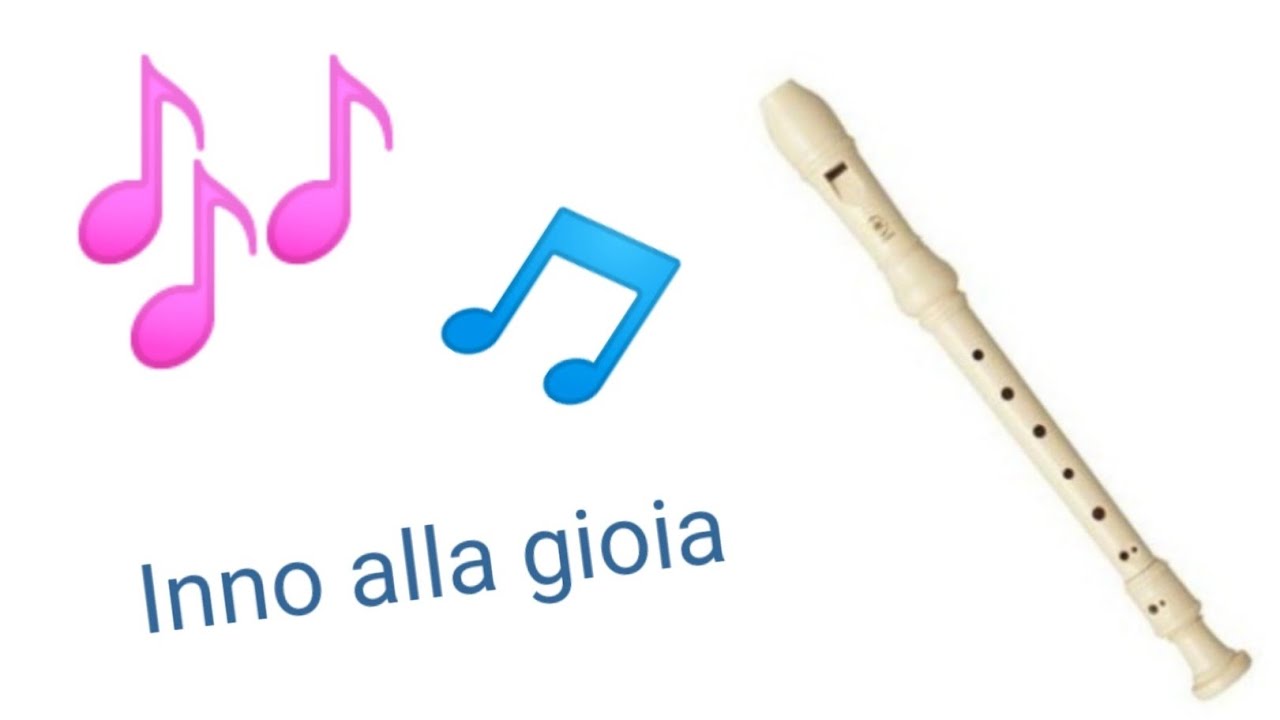 SUONARE INNO ALLA GIOIA CON IL FLAUTO DOLCE🎵 YouTube