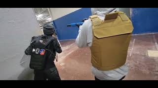 Airsoft At Evike Outpost In Houston Texas.