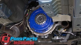 Mustang SPEC Clutch Kit Stage 3+ w/ Aluminum Flywheel GT 03/2011-2017/Boss 302 2012-13 Installation
