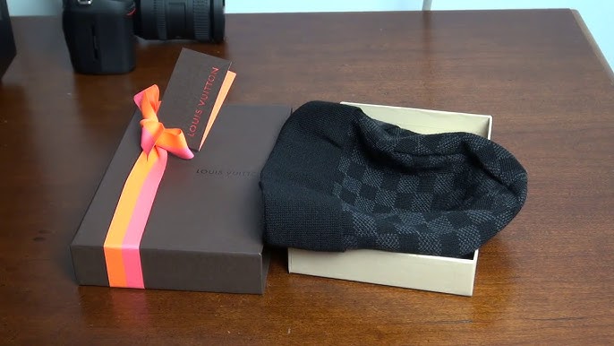 Louis Vuitton Damier Scarf,gloves,beanie