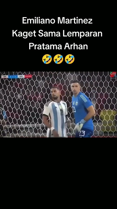 Kaget ngk tu Sama lemparan Pratama arhan #story #viral #storywa #bola #storybola #fypシ