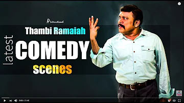 Thambi Ramaiah Comedy Scenes | Sangili Bungili Kadhava Thora | Vetrivel | Saagasam