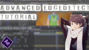 ADVANCED EDGEDETECT TRANSITION I AFTER EFFECTS TUTORIAL (+free project file)