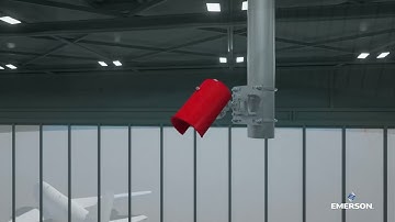 Rosemount™ 975 Series Flame Detectors in Aircraft Hangars