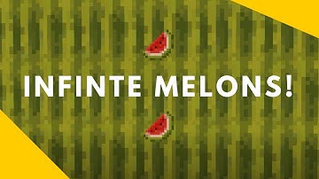 Minecraft 1.12 Pocket Melon and Pumpkin Farm