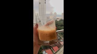 如何30秒搅拌芒果奇异果果汁 #shorts