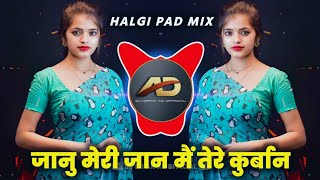 Janu Meri Jaan Dj song | जानु मेरी जान मै तेरे कुरबान  | Halgi Pad Mix | Hindi Dj Song | Dj Dipak AD