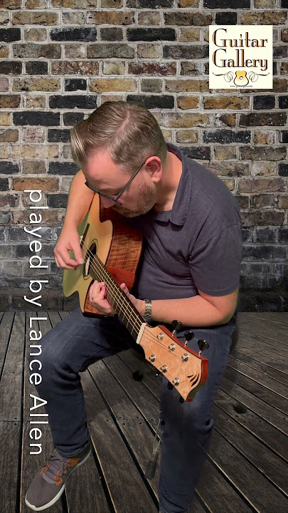 Slow melody from our Gerber RL 15.5 guitar at GuitarGal.com