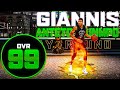 99 OVR Giannis Antetokounmpo BUILD is INSANE on NBA2K20
