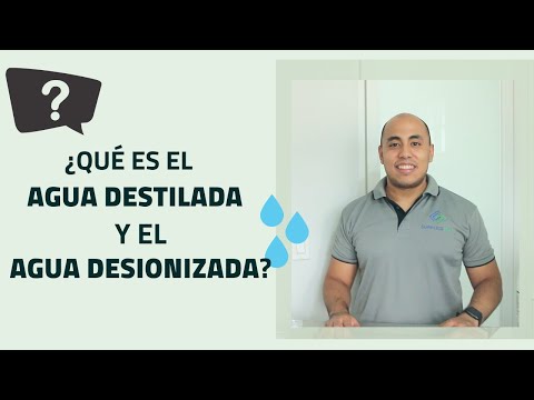 Vídeo: Diferencia Entre Agua Destilada Y Agua Hervida