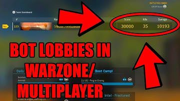 MW BOT LOBBIES in WARZONE/MP! BOT/NOOB LOBBIES ARE BACK! MODERN WARFARE BOT LOBBY! REVERSE BOOST!