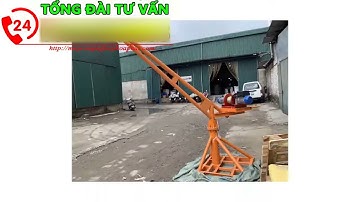 Bộ khung xoay cẩu xoay 360 độ 500kg 800kg Cẩu quay mini Khung xoay mini Cẩu xoay mini GỌI 0989089850