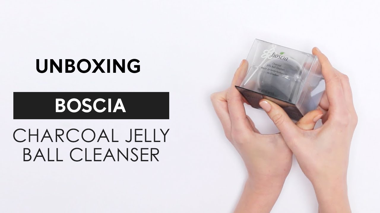 UNBOXING BOSCIA Charcoal Jelly Ball Cleanser [SEPHORA]