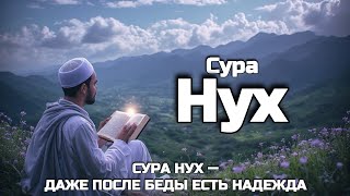 СУРА НУХ С УСПОКАИВАЮЩИМ ЧТЕНИЕМ | НАДЕЖДА ПОСЛЕ ТРУДНОСТЕЙ