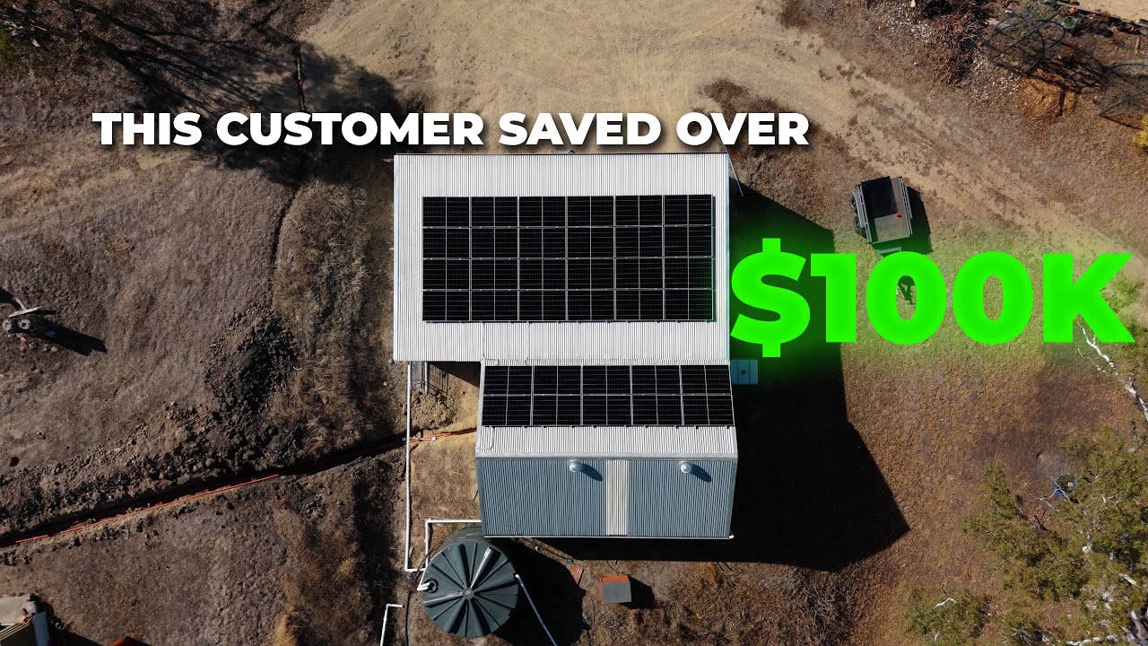 Off Grid Solar and Battery Install - YouTube