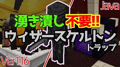 マイクラウィザスケトラップ
