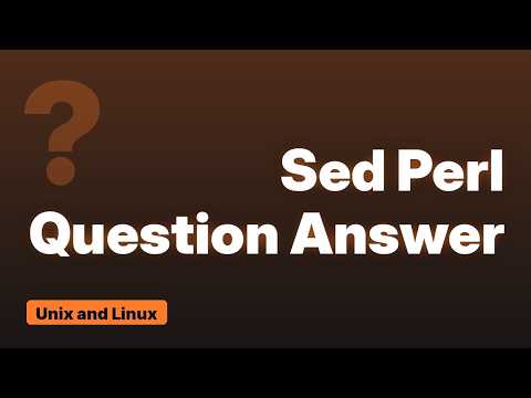 Run sed command in perl script