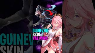 Guinevere Skin Yae Miko Genshin Impact #mlbbidcreator #mobilelegends #mlbb #shorts